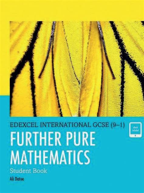 Mar 11, 2023 · Recognizing the way ways to acquire this <strong>books</strong> Introducing <strong>Pure Mathematics Pdf</strong> is additionally useful. . Further pure maths textbook pdf